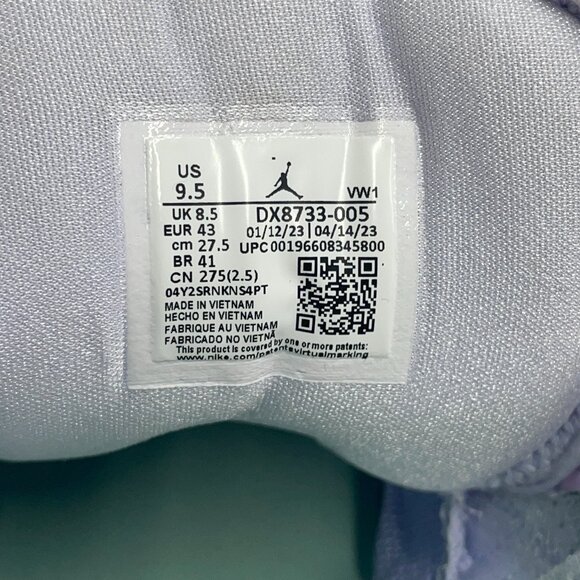 Nike Jordan Luka 2 Nebula Mens Basketball DX8733-005 VNDS Sz 9.5 - Picture 7 of 7